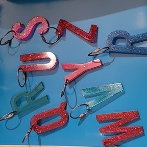 Assorted hand made key chains 3 for 10